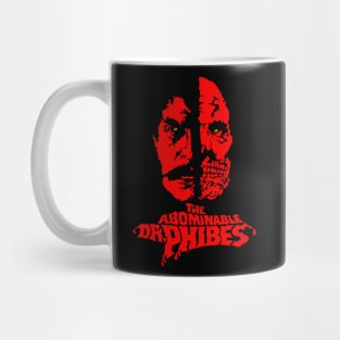 Vincent Price Dr Phibes Inspired Design Mug